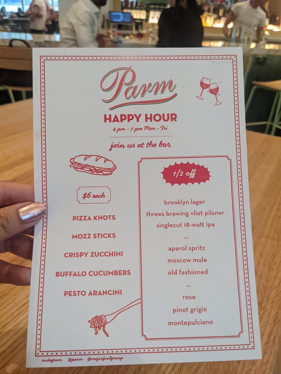 Parm Battery Park City Menu - Image 5